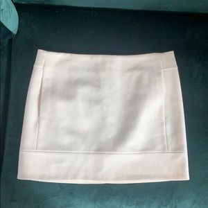 J Crew Cream Mini Skirt size 10